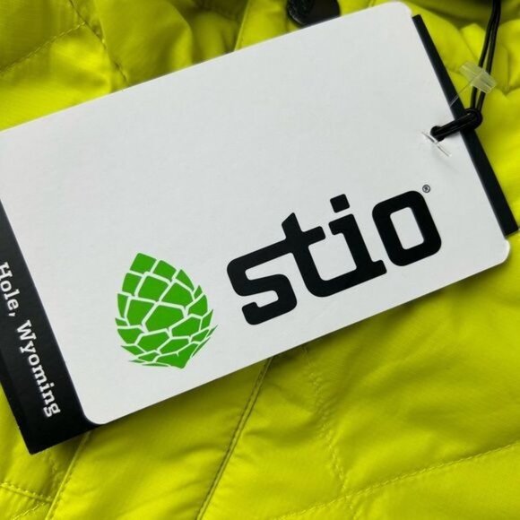 STIO Men’s Skycrest Insulated Snap Shirt Size M Color Lightning Bug. - Picture 8 of 17